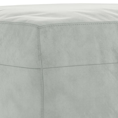 Set di Divani 3 pz Grigio Chiaro in Velluto | homemem39