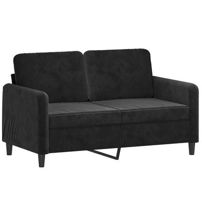 Set di Divani 3 pz Nero in Velluto | homemem39