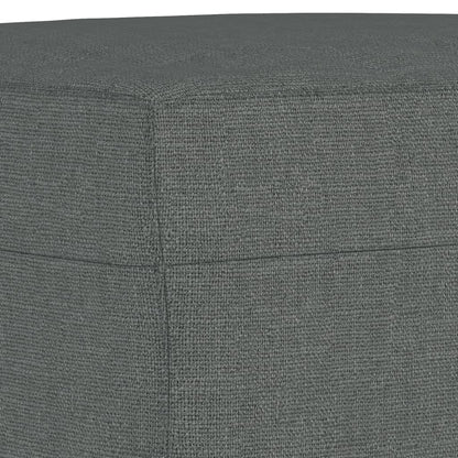 Set di Divani 4 pz con Cuscini Grigio Scuro in Tessuto | homemem39