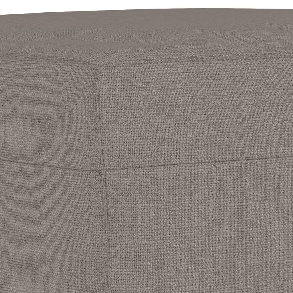 Set di Divani 4 pz con Cuscini Tortora in Tessuto | homemem39