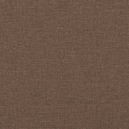 Set di Divani 2 pz con Cuscini Marrone in Tessuto - homemem39