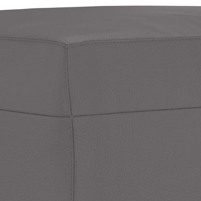 Set di Divani 3 pz con Cuscini Grigio in Similpelle | homemem39