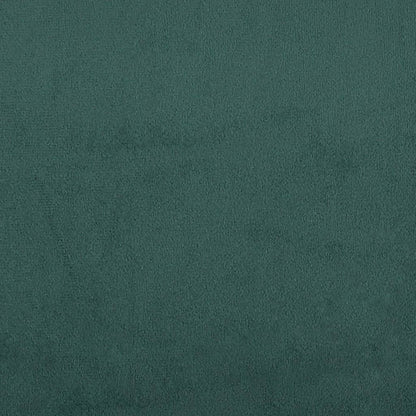 Set di Divani 4 pz con Cuscini Verde Scuro in Velluto | homemem39