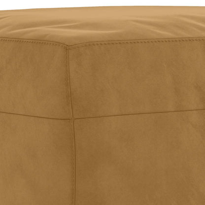 Set di Divani 3 pz con Cuscini Marrone in Velluto | homemem39