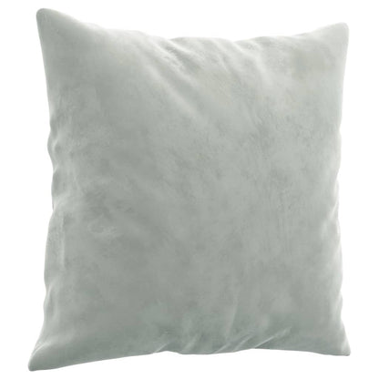 Set di Divani 3 pz con Cuscini Grigio Chiaro in Velluto | homemem39