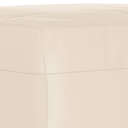 Set Divani 4 pz con Cuscini Beige in Tessuto Microfibra - homemem39