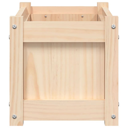 Fioriera da Giardino 60x31x31 cm in Legno Massello di Pino