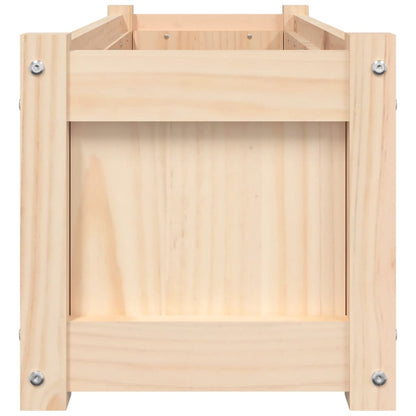 Fioriera da Giardino 90x31x31 cm in Legno Massello di Pino | homemem39