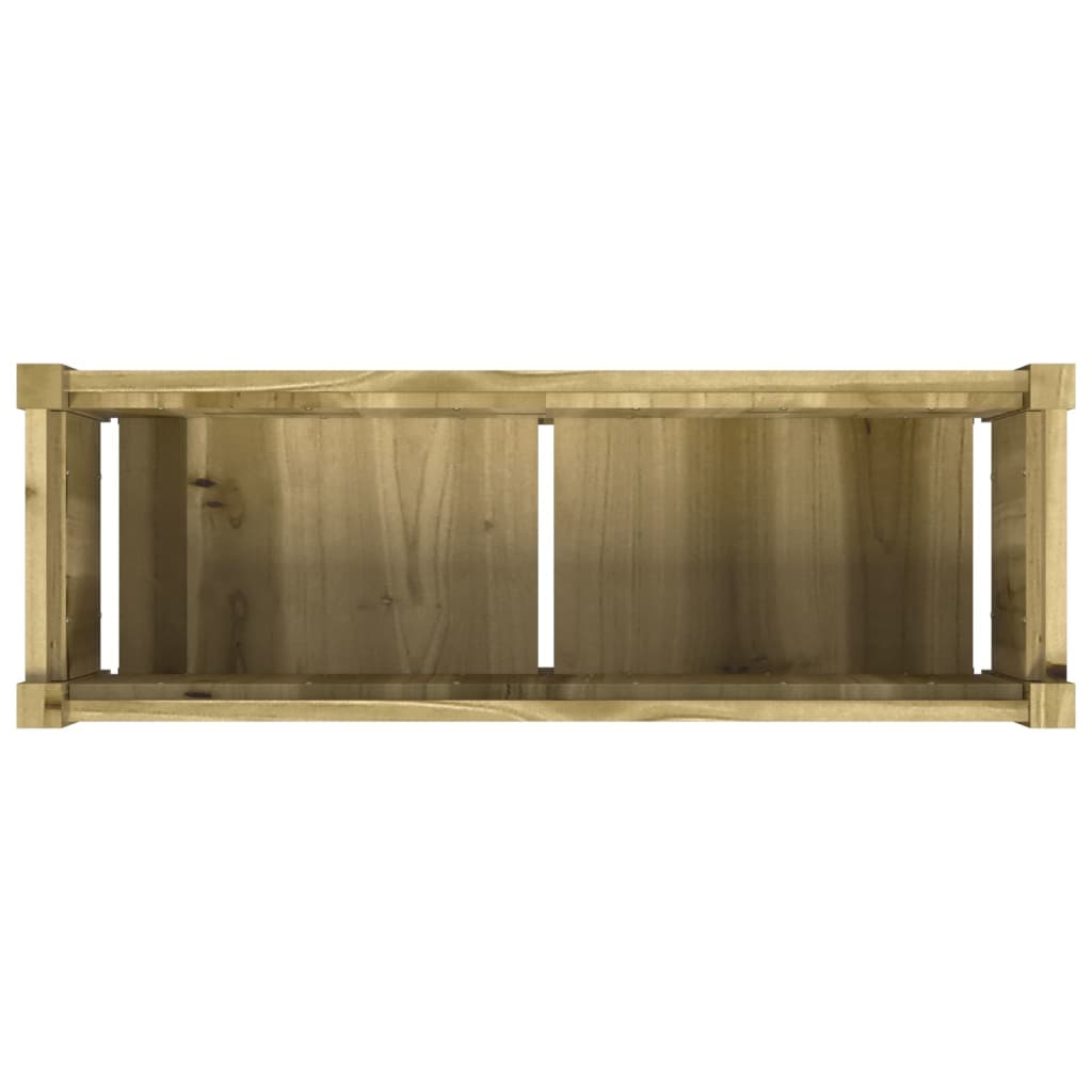 Fioriera da Giardino 90x31x31 cm in Legno di Pino Impregnato | homemem39