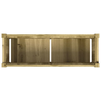 Fioriera da Giardino 90x31x31 cm in Legno di Pino Impregnato | homemem39