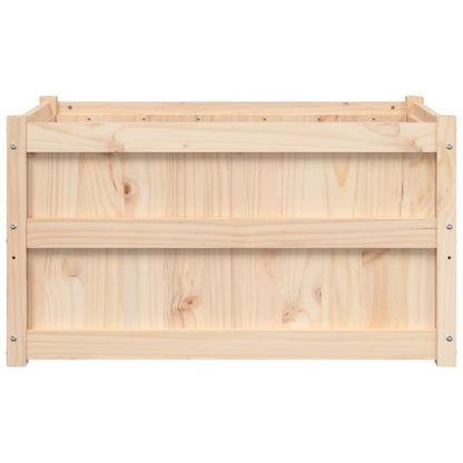 Fioriere da Giardino 2 pz in Legno Massello di Pino | homemem39