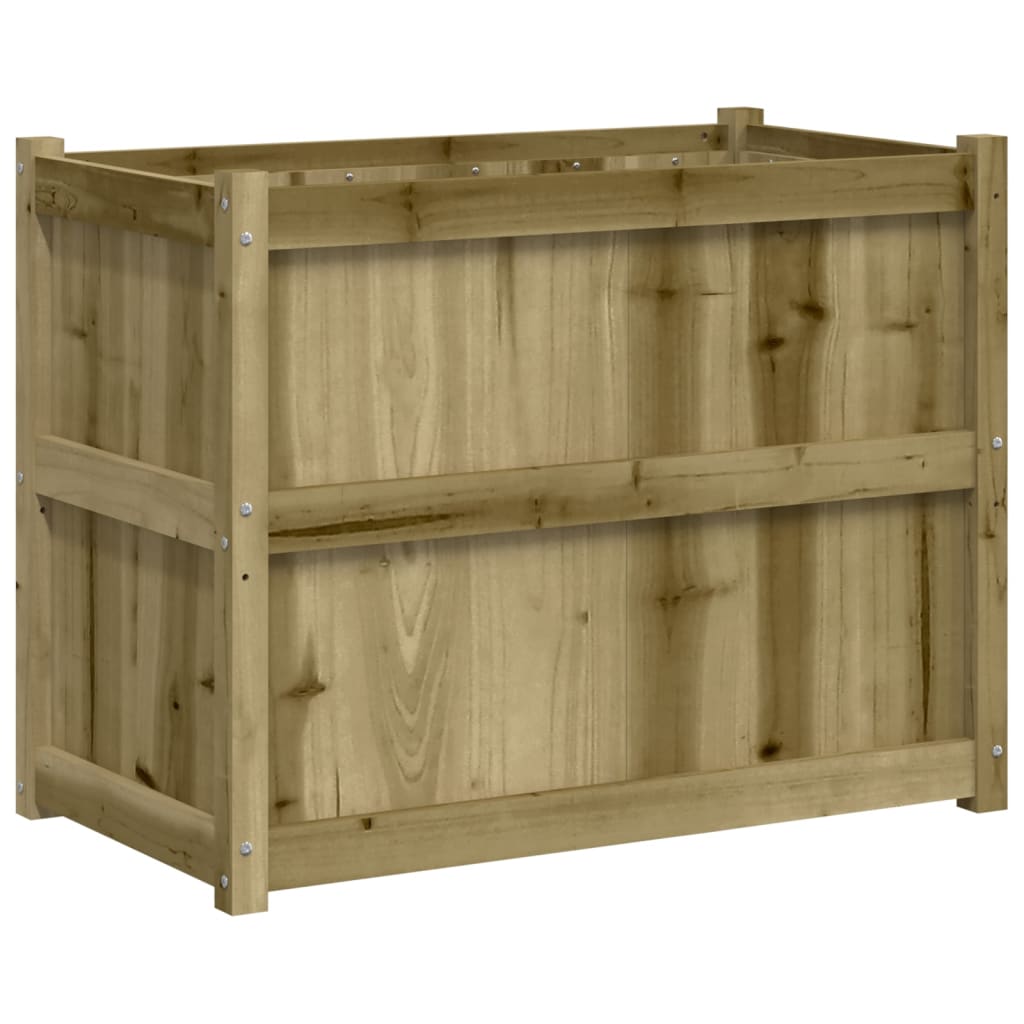 Fioriera da Giardino 90x50x70 cm in Legno di Pino Impregnato | homemem39