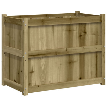 Fioriera da Giardino 90x50x70 cm in Legno di Pino Impregnato | homemem39