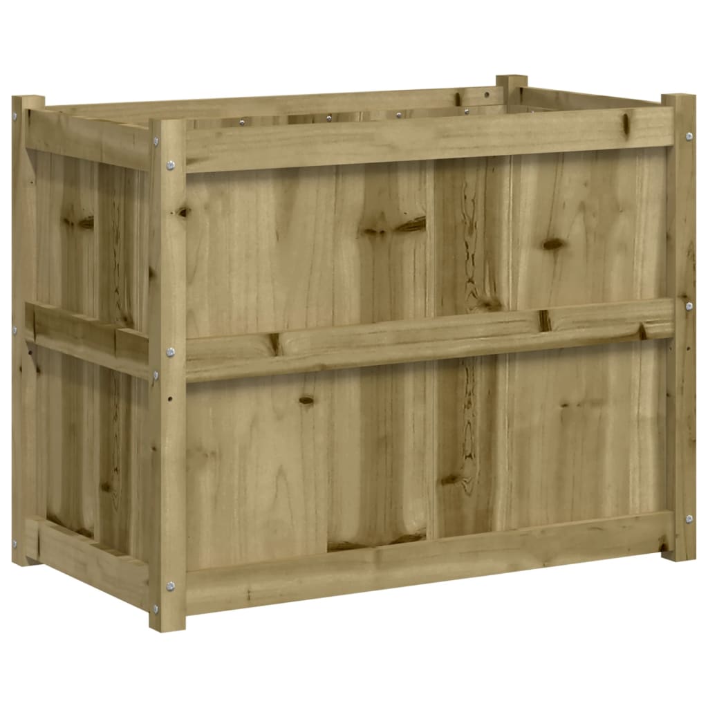 Fioriera da Giardino 90x50x70 cm in Legno di Pino Impregnato | homemem39