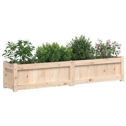 Fioriere da Giardino 2 pz in Legno Massello di Pino | homemem39