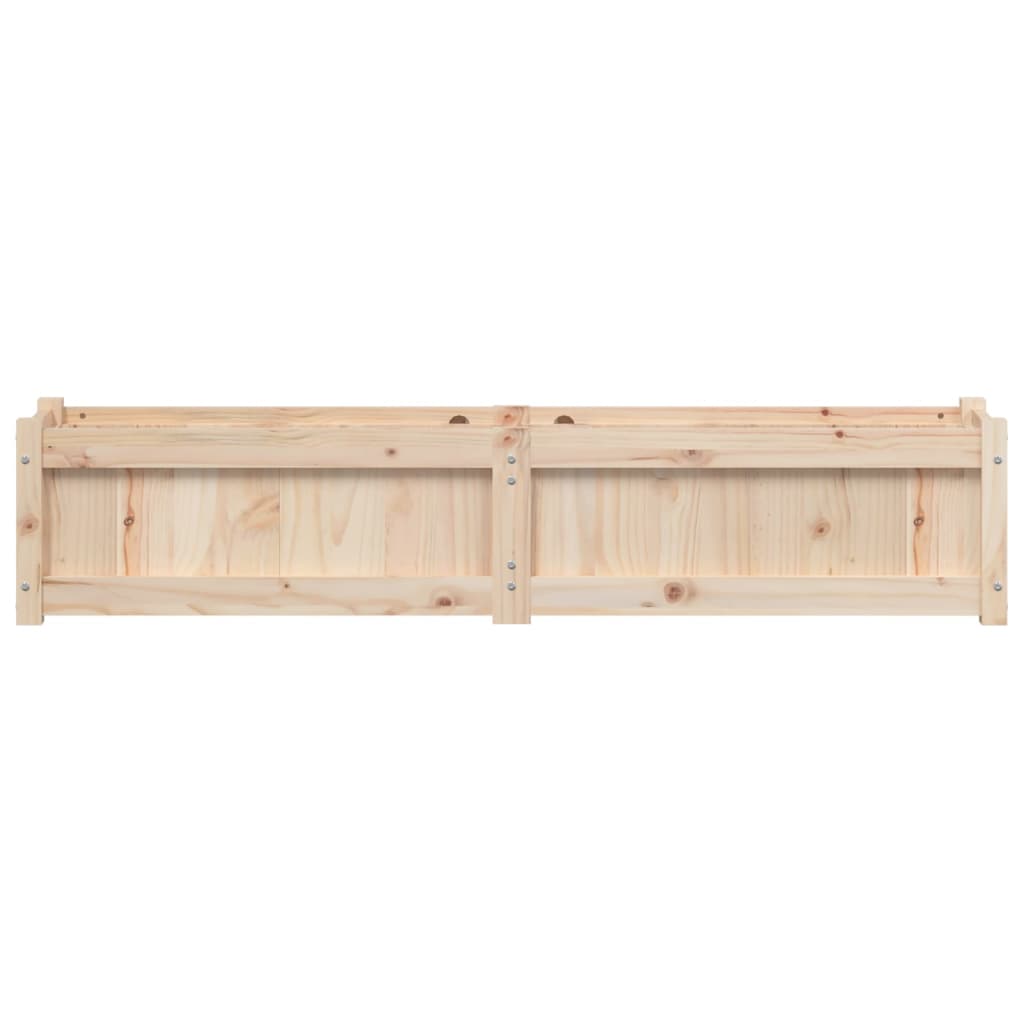 Fioriere da Giardino 2 pz in Legno Massello di Pino | homemem39