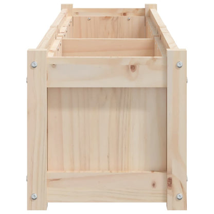 Fioriere da Giardino 2 pz in Legno Massello di Pino | homemem39