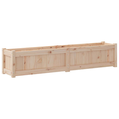 Fioriere da Giardino 2 pz in Legno Massello di Pino | homemem39