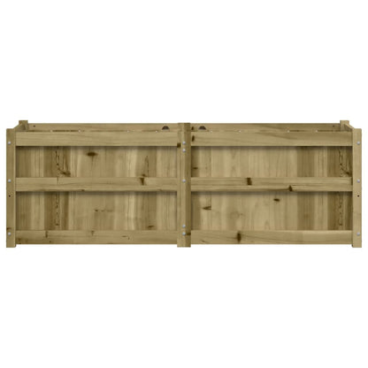 Fioriera da Giardino 150x50x50 cm in Legno di Pino Impregnato | homemem39