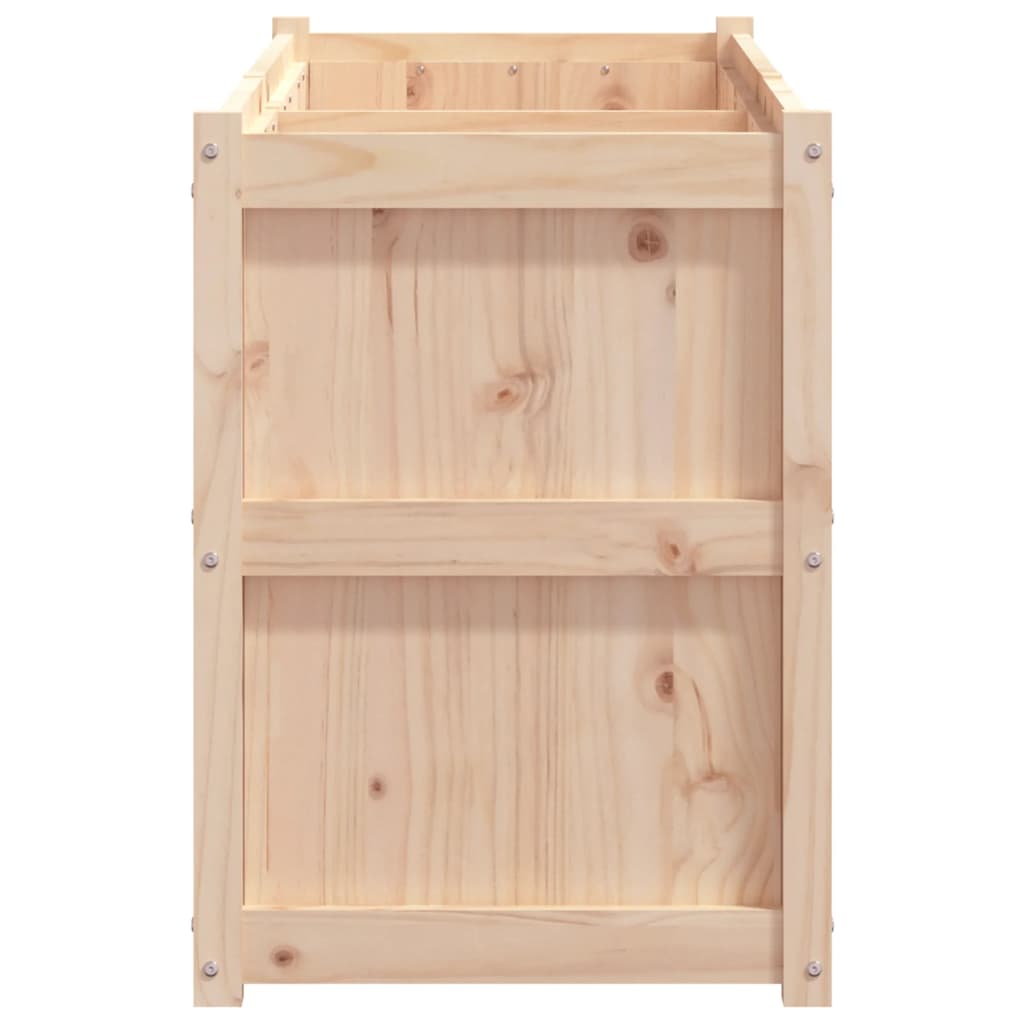 Fioriera da Giardino 150x50x70 cm in Legno Massello di Pino | homemem39