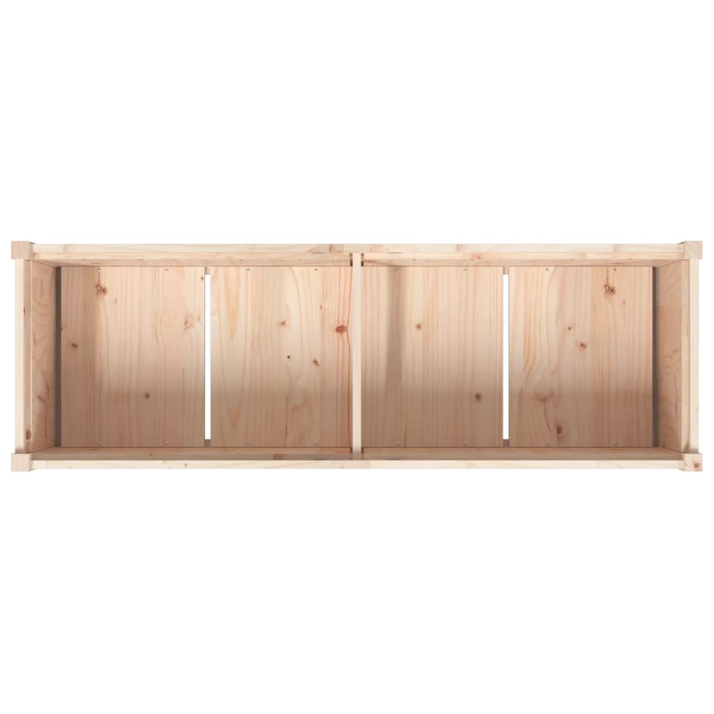 Fioriera da Giardino 150x50x70 cm in Legno Massello di Pino | homemem39