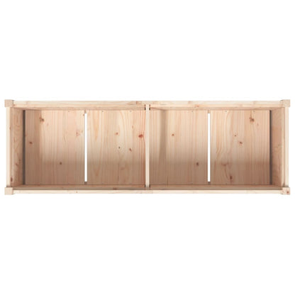 Fioriera da Giardino 150x50x70 cm in Legno Massello di Pino | homemem39