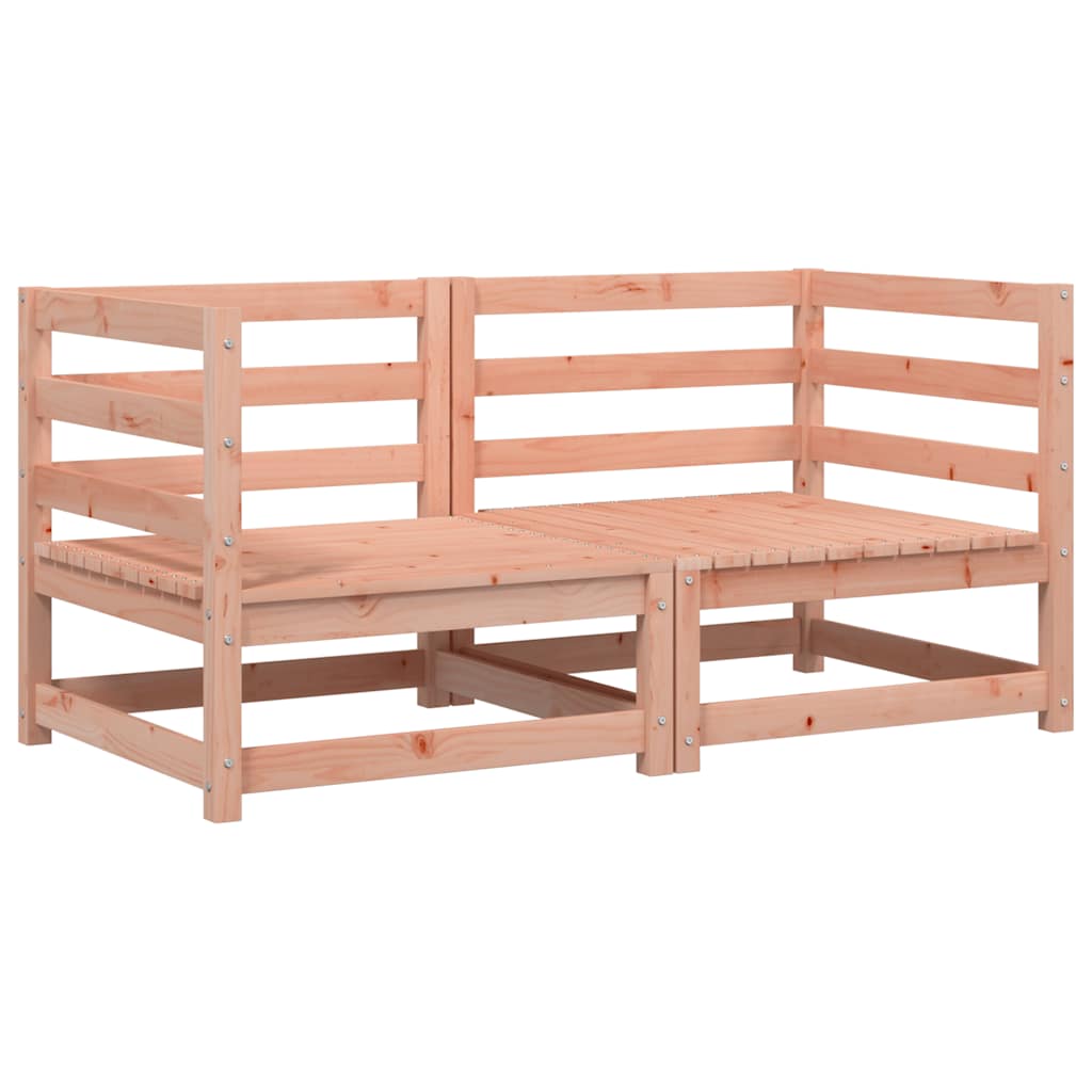 Divani Angolari Giardino 2pz 70x70x67cm Legno Massello Douglas | homemem39