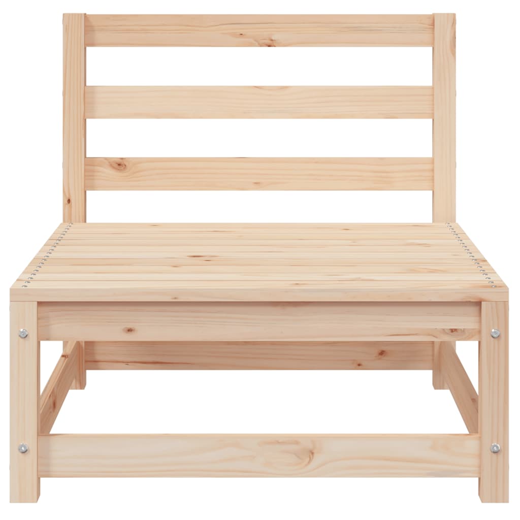 Divani da Giardino Senza Braccioli 2pz 70x70x67cm Massello Pino | homemem39