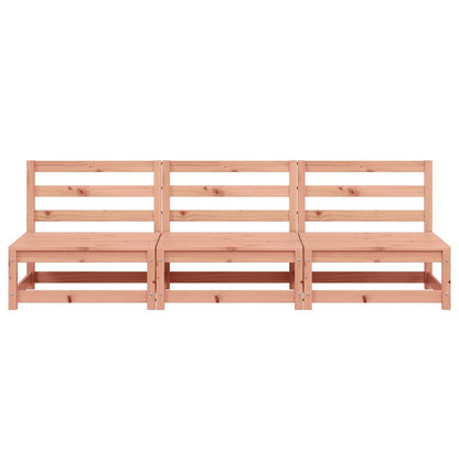 Divani Giardino Senza Braccioli 3pz 70x70x67cm Massello Douglas - homemem39