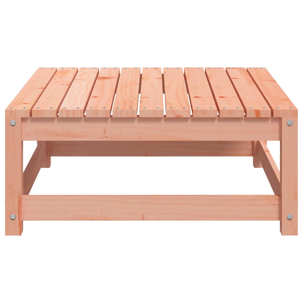 Poggiapiedi da Giardino 70x70x30cm in Legno Massello di Douglas | homemem39