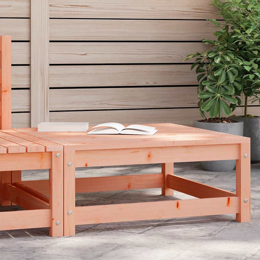 Poggiapiedi da Giardino 70x70x30cm in Legno Massello di Douglas | homemem39