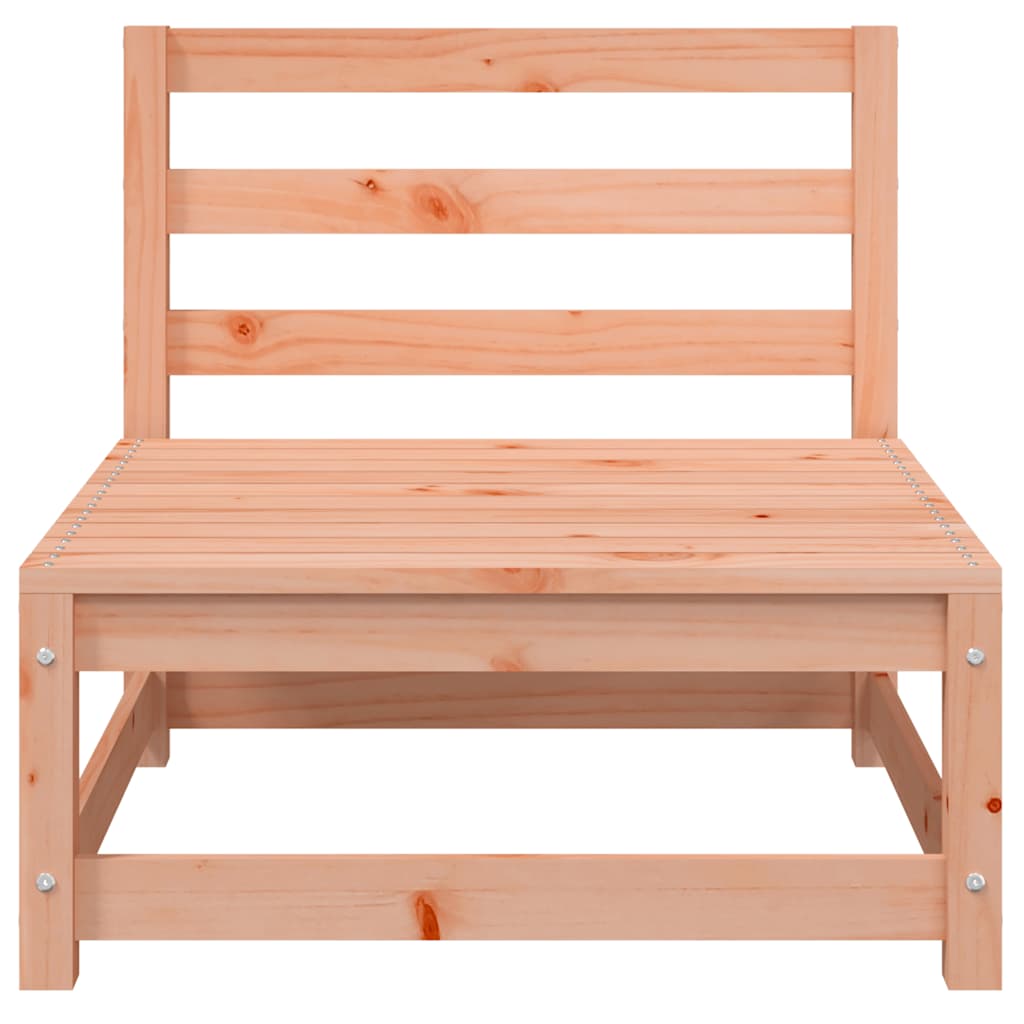 Divano Giardino Senza Braccioli con Poggiapiedi Legno Douglas - homemem39