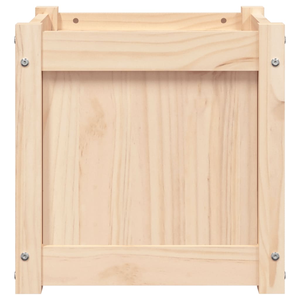 Fioriera da Giardino 40x40x40 cm in Legno Massello di Pino | homemem39