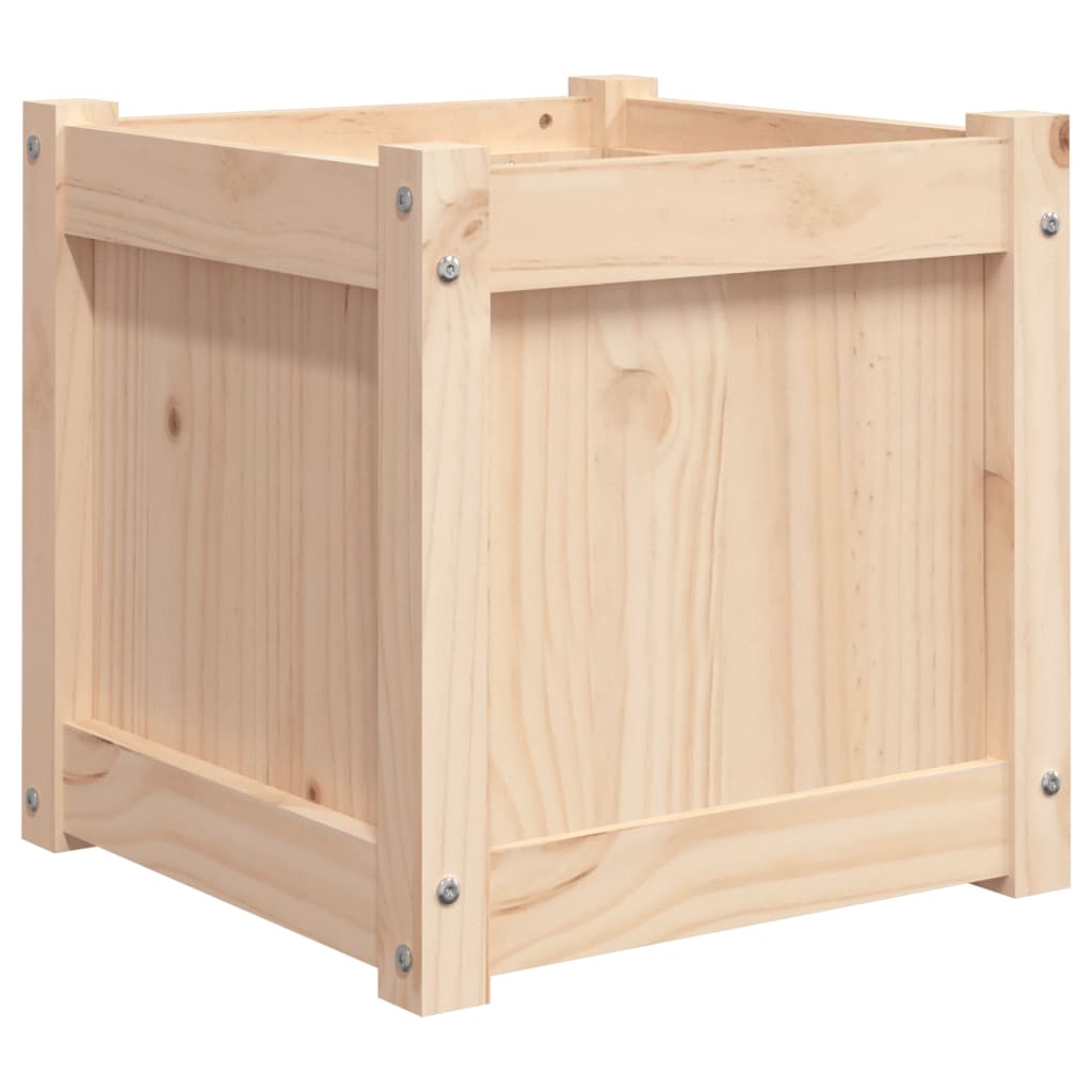Fioriere da Giardino 2 pz in Legno Massello di Pino | homemem39