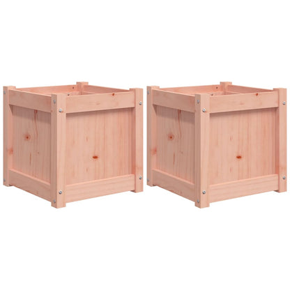 Fioriere da Giardino 2 pz in Legno Massello di Douglas
