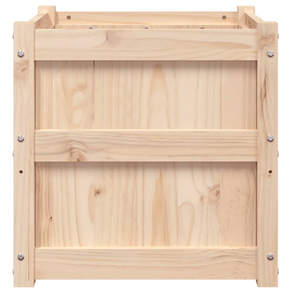 Fioriere da Giardino 2 pz in Legno Massello di Pino | homemem39