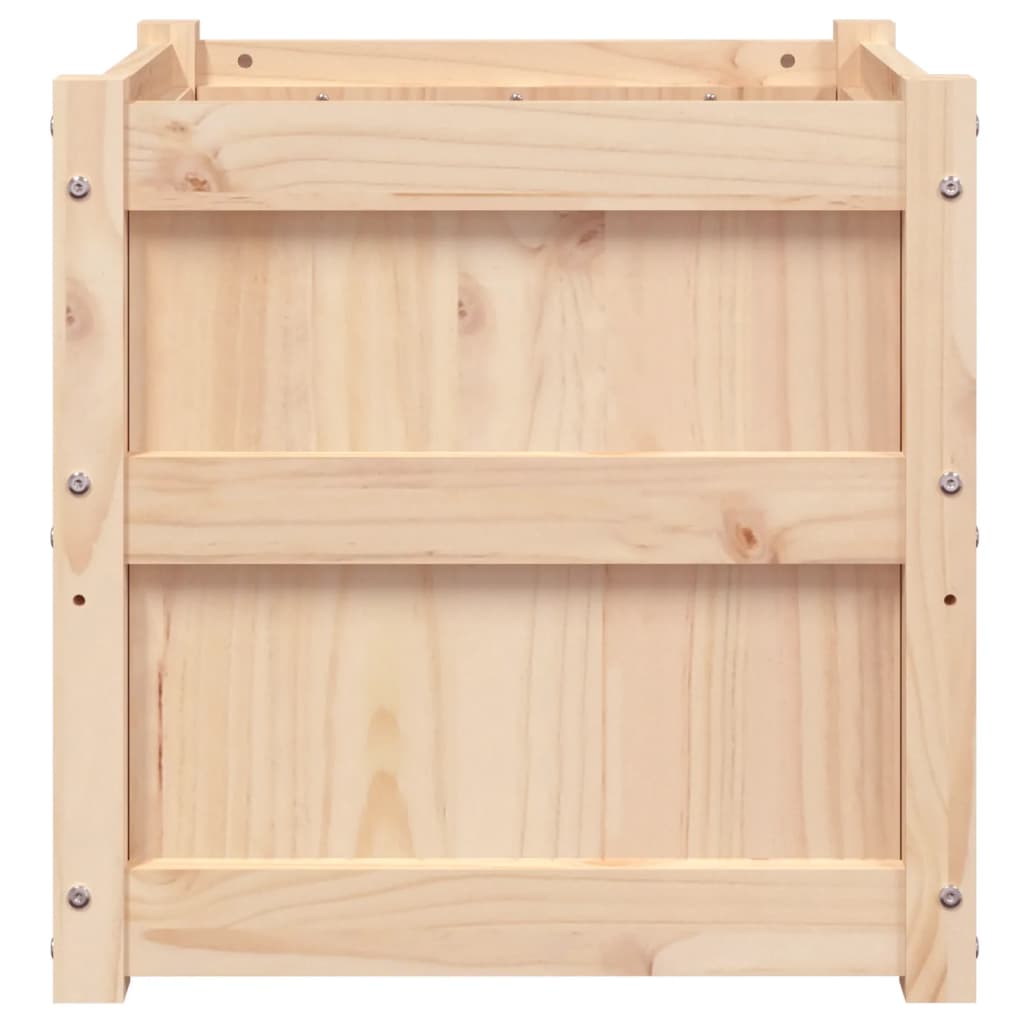 Fioriere da Giardino 2 pz in Legno Massello di Pino | homemem39