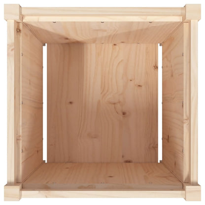 Fioriere da Giardino 2 pz in Legno Massello di Pino | homemem39