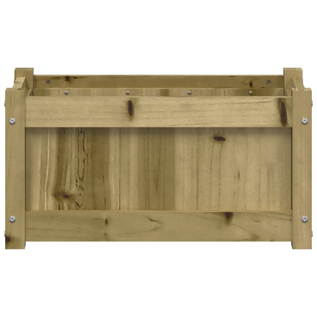 Fioriere da Giardino 2 pz in Legno di Pino Impregnato | homemem39