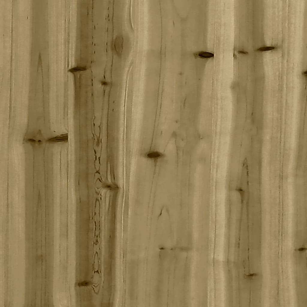 Fioriere da Giardino 2 pz in Legno di Pino Impregnato | homemem39