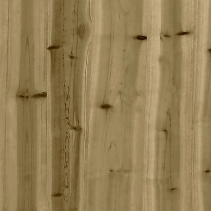 Fioriere da Giardino 2 pz in Legno di Pino Impregnato | homemem39