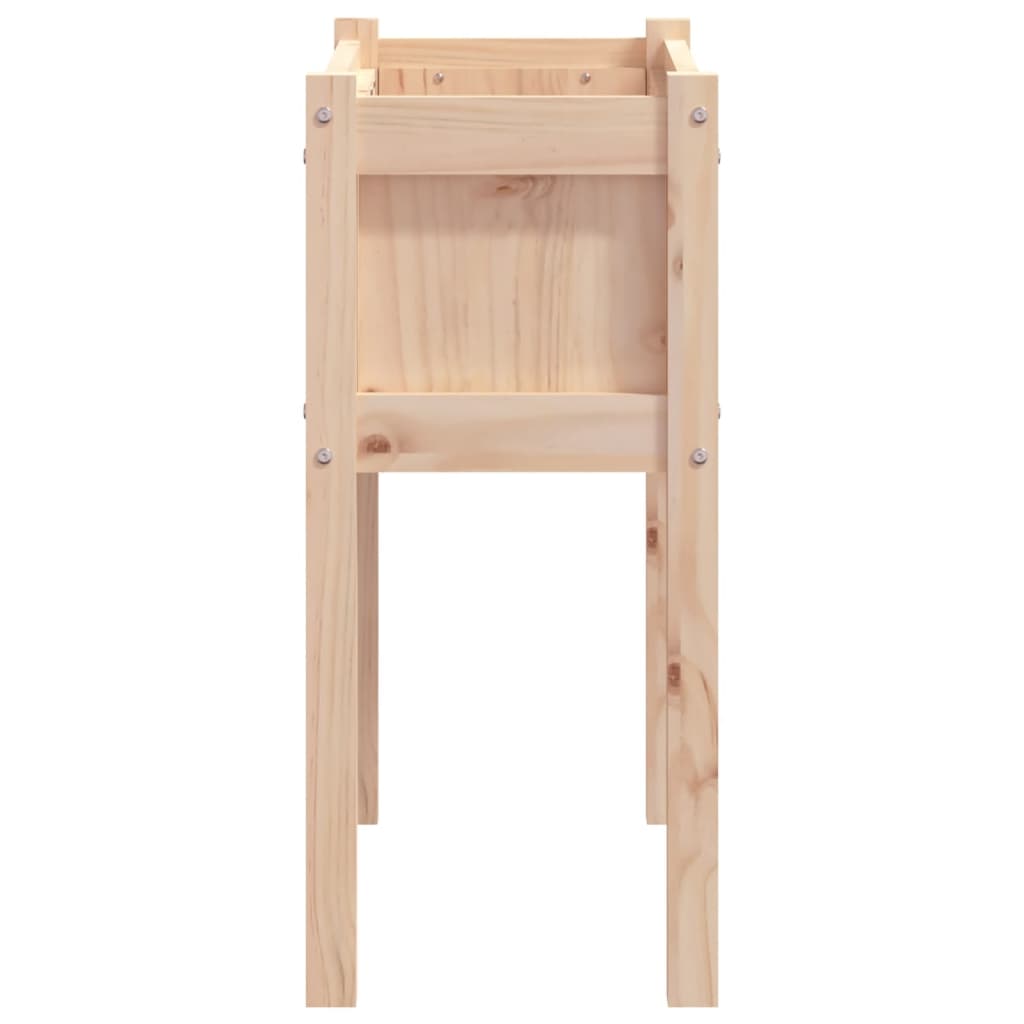 Fioriere da Giardino 2 pz con Gambe in Legno Massello di Pino - homemem39