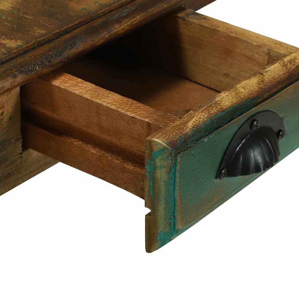 Scrivania Marrone 112 x 55 x 76 cm Legno massello di recupero