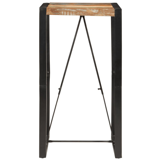 Tavolo da Bar 60x55x110 cm in Legno Massello di Recupero | homemem39