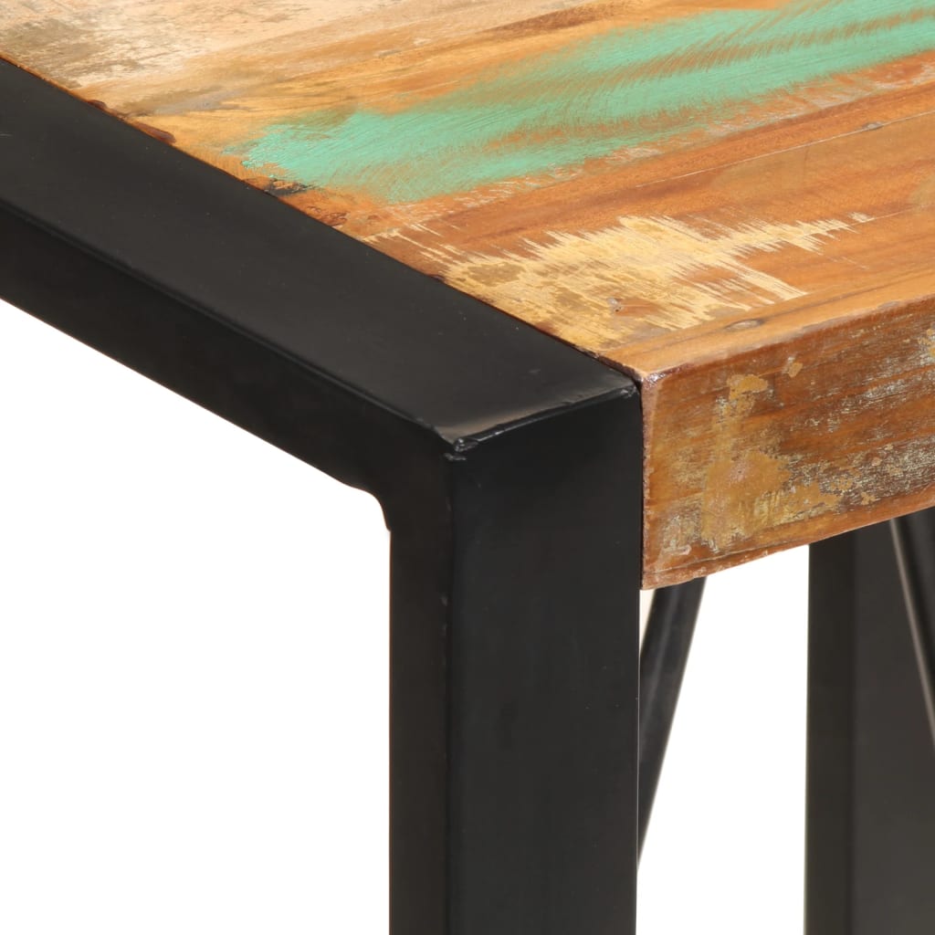 Tavolo da Bar 60x55x110 cm in Legno Massello di Recupero | homemem39