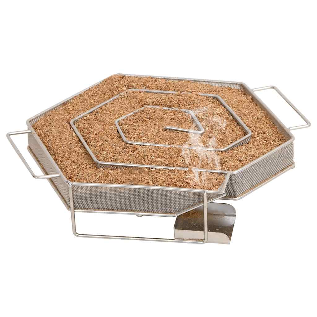 Generatore di Fumo Freddo 6 Angoli 22,5 cm in Acciaio Inox - homemem39