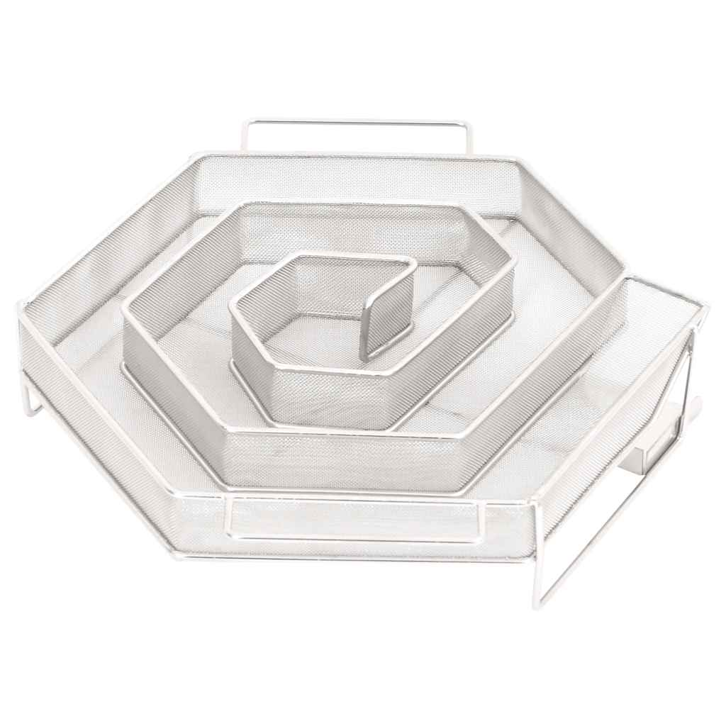 Generatore di Fumo Freddo 6 Angoli 22,5 cm in Acciaio Inox - homemem39