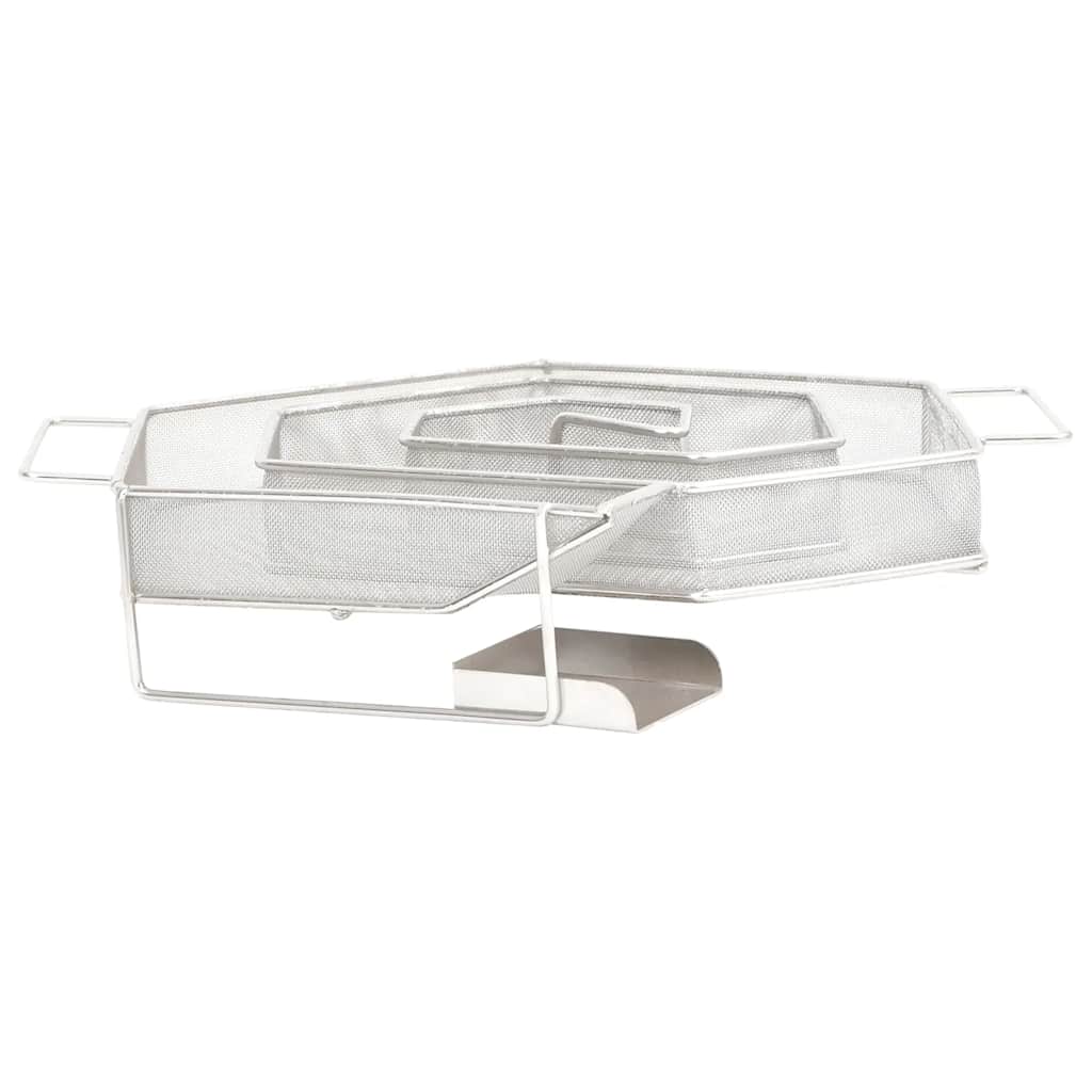 Generatore di Fumo Freddo 6 Angoli 22,5 cm in Acciaio Inox - homemem39