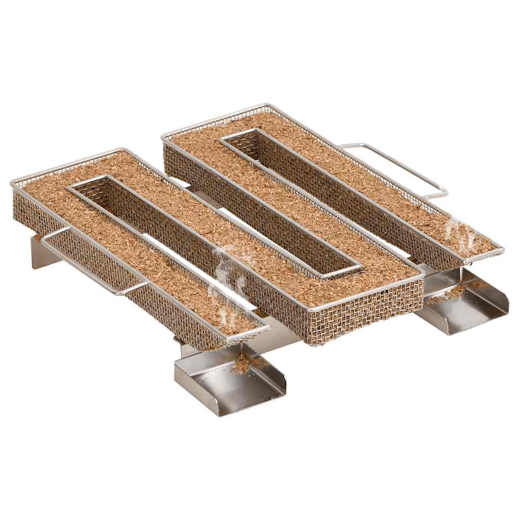 Generatore di Fumo Freddo 4 Lati 22,5 cm in Acciaio Inox - homemem39