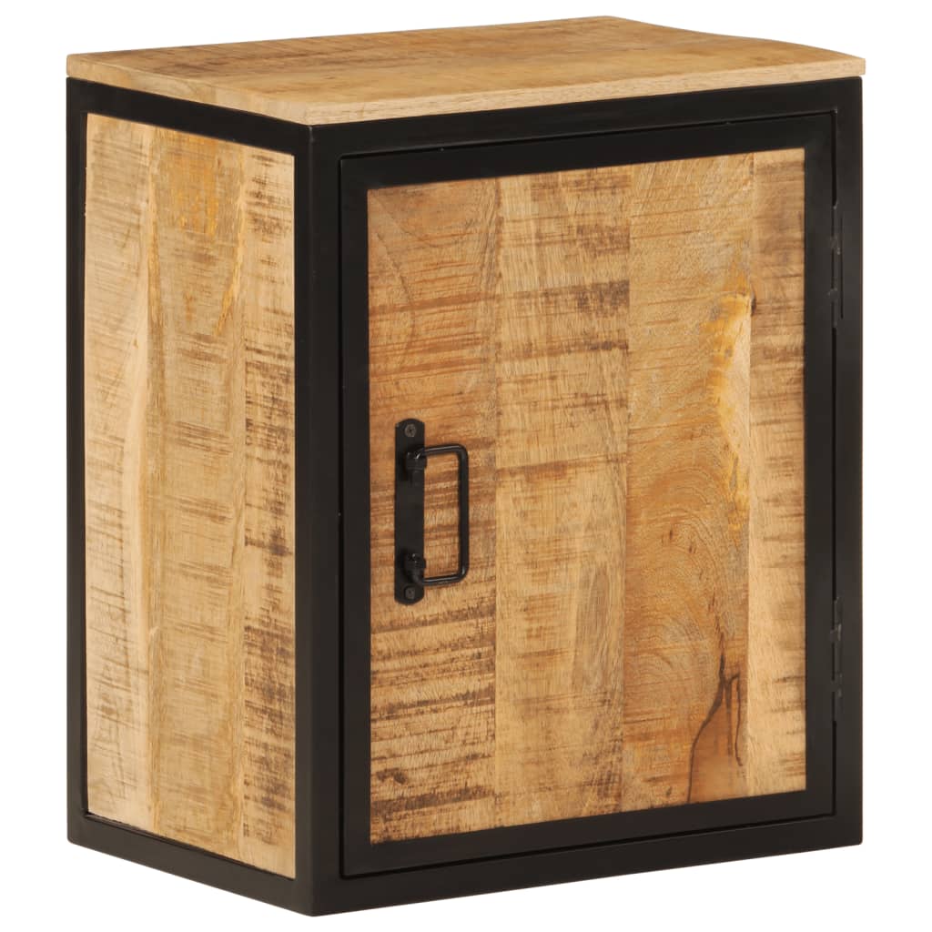 Mobile da Bagno 40x30x50 cm in Legno Massello di Mango e Ferro | homemem39